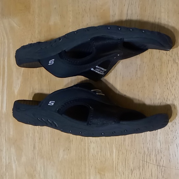 Skechers Black Reggae SunFest Slide Sandals - Picture 3 of 5